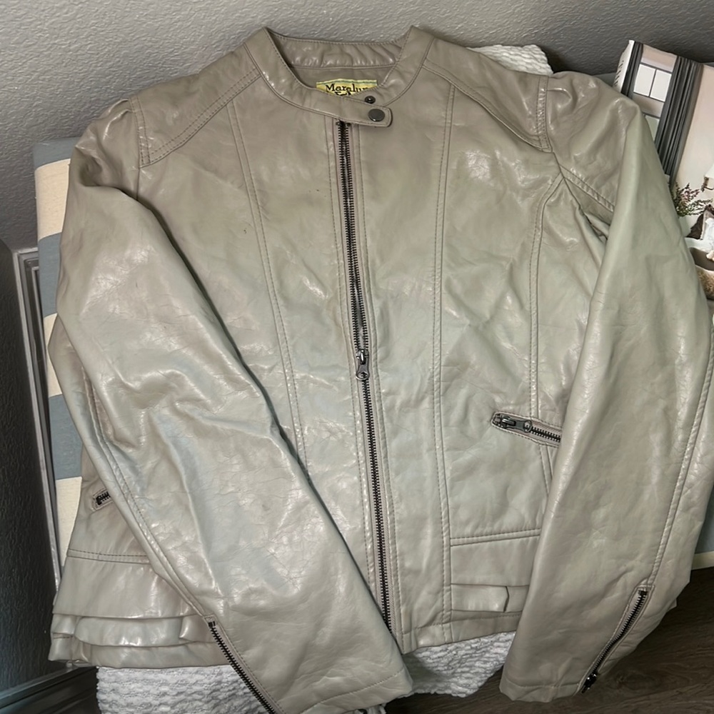 MARALYN & ME Leather Jacket